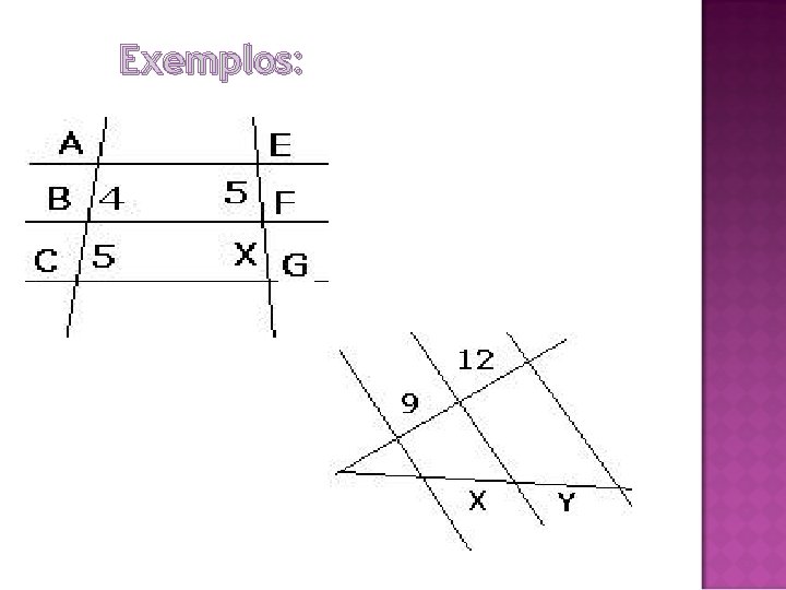Exemplos: 