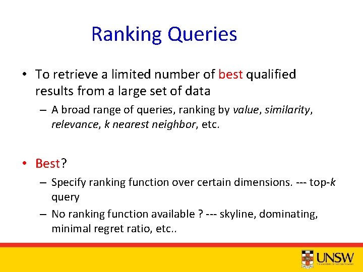 Quantities Ranking Ranking Complex Objects in a Multidimensional Space Computer