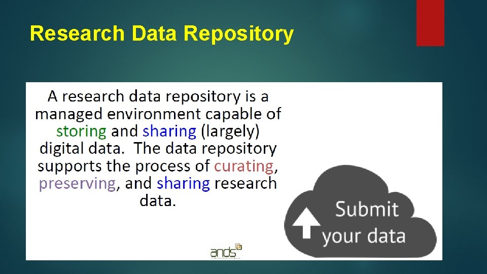 Research Data Repository 