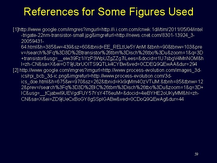 References for Some Figures Used [1]http: //www. google. com/imgres? imgurl=http: //i. i. com/cnwk. 1