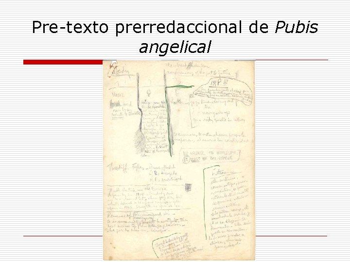 Pred Textes Hbitos de escritura de Manuel Puig Clasificacin de