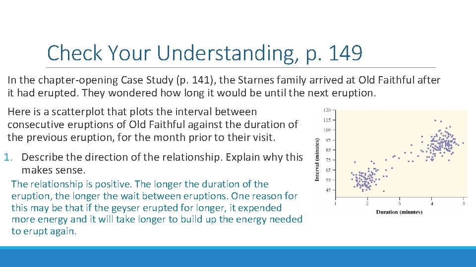 Check Your Understanding, p. 149 In the chapter-opening Case Study (p. 141), the Starnes