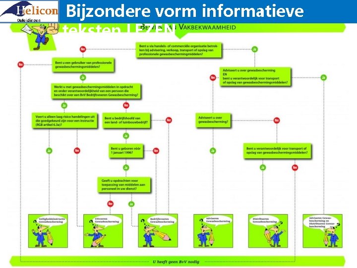 Bijzondere vorm informatieve teksten LEZEN 