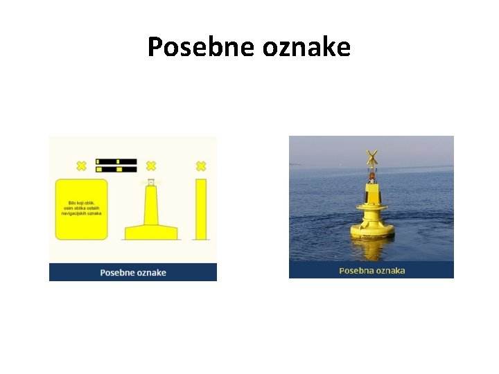 Posebne oznake 