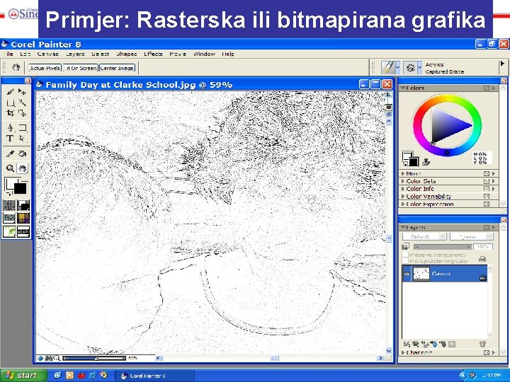 Primjer: Rasterska ili bitmapirana grafika 25. 11. 2020. 11: 14 Glava 6 24 Primjer: Rasterska ili bitmapirana grafika 25. 11. 2020. 11: 14 Glava 6 24