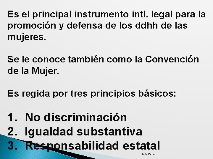 Es el principal instrumento intl. legal para la promoción y defensa de los ddhh