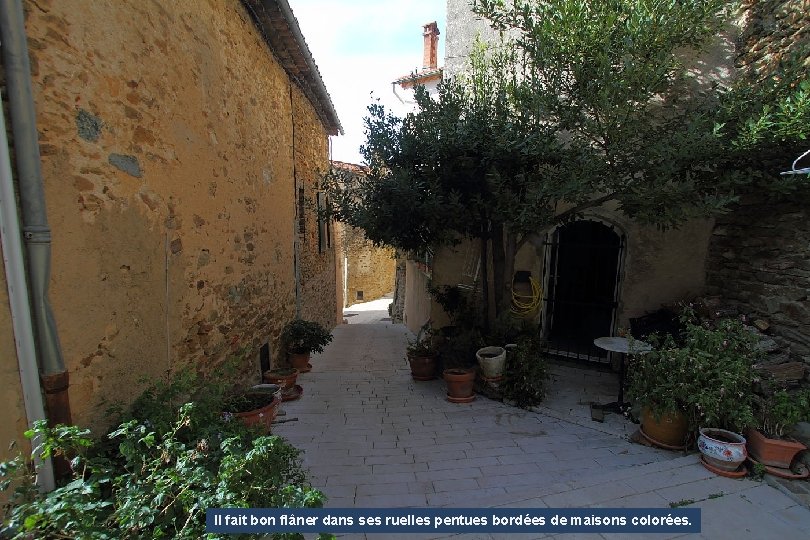 Il fait bon flâner dans ses ruelles pentues bordées de maisons colorées. 