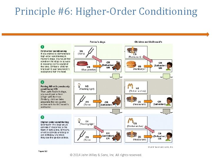 Principle #6: Higher-Order Conditioning © 2014 John Wiley & Sons, Inc. All rights reserved.
