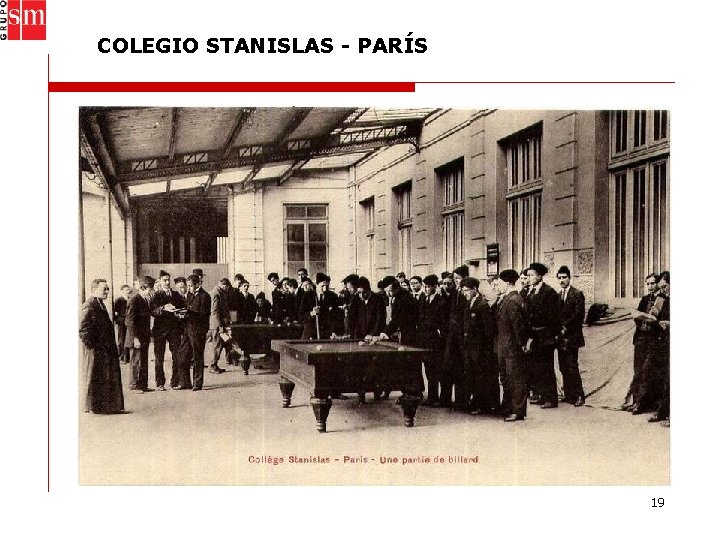 COLEGIO STANISLAS - PARÍS 19 