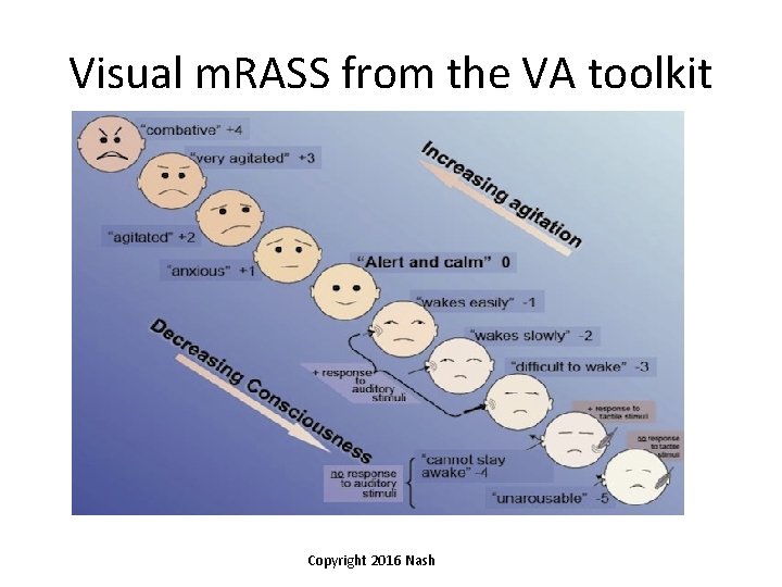 Visual m. RASS from the VA toolkit Copyright 2016 Nash 