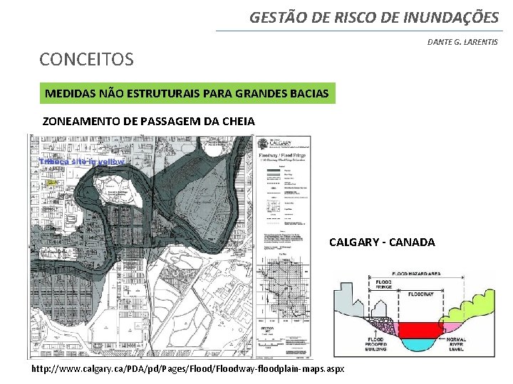 GESTÃO DE RISCO DE INUNDAÇÕES DANTE G. LARENTIS CONCEITOS MEDIDAS NÃO ESTRUTURAIS PARA GRANDES GESTÃO DE RISCO DE INUNDAÇÕES DANTE G. LARENTIS CONCEITOS MEDIDAS NÃO ESTRUTURAIS PARA GRANDES