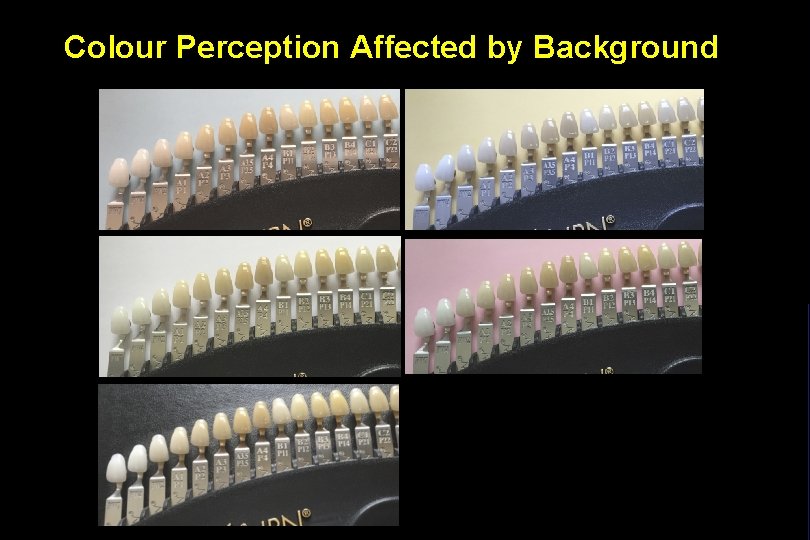 Colour Perception Affected by Background 