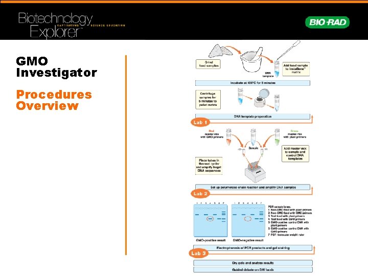 GMO Investigator Procedures Overview 