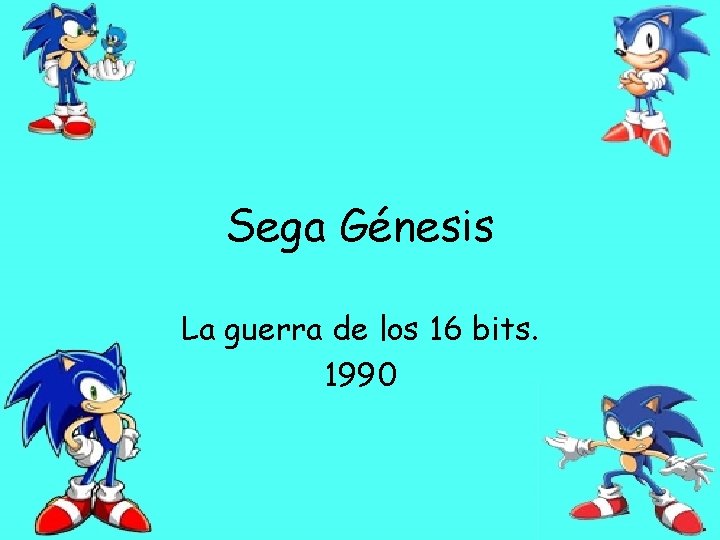 Sega Génesis La guerra de los 16 bits. 1990 