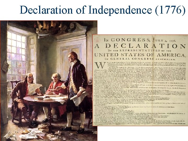Declaration of Independence (1776) 