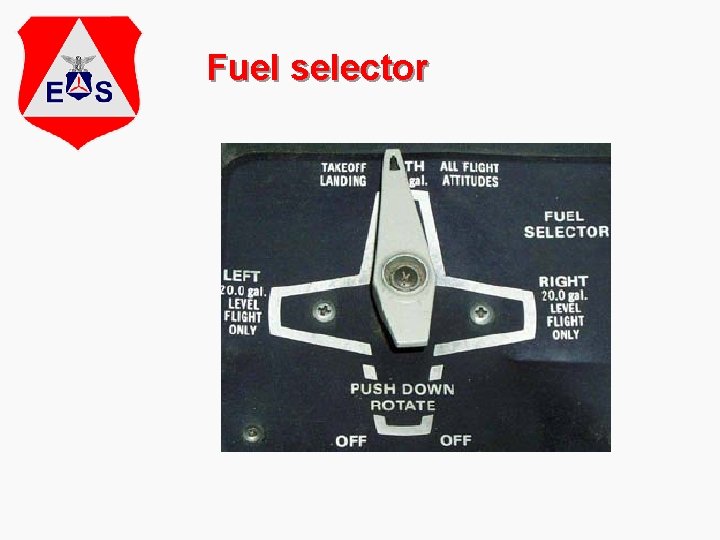 Fuel selector 