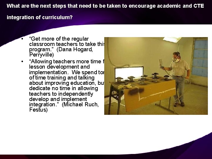 What are the next steps that need to be taken to encourage academic and