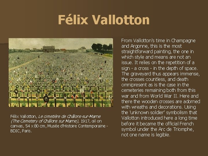 Félix Vallotton Félix Vallotton, Le cimetière de Châlons-sur-Marne (The Cemetery of Châlons sur Marne), Félix Vallotton Félix Vallotton, Le cimetière de Châlons-sur-Marne (The Cemetery of Châlons sur Marne),