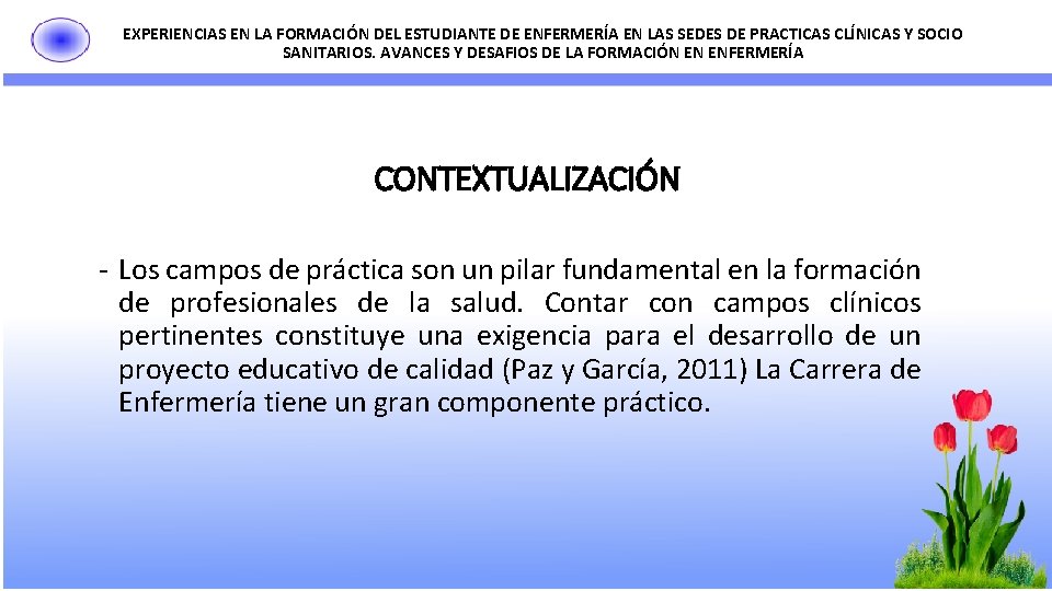EXPERIENCIAS EN LA FORMACIÓN DEL ESTUDIANTE DE ENFERMERÍA EN LAS SEDES DE PRACTICAS CLÍNICAS