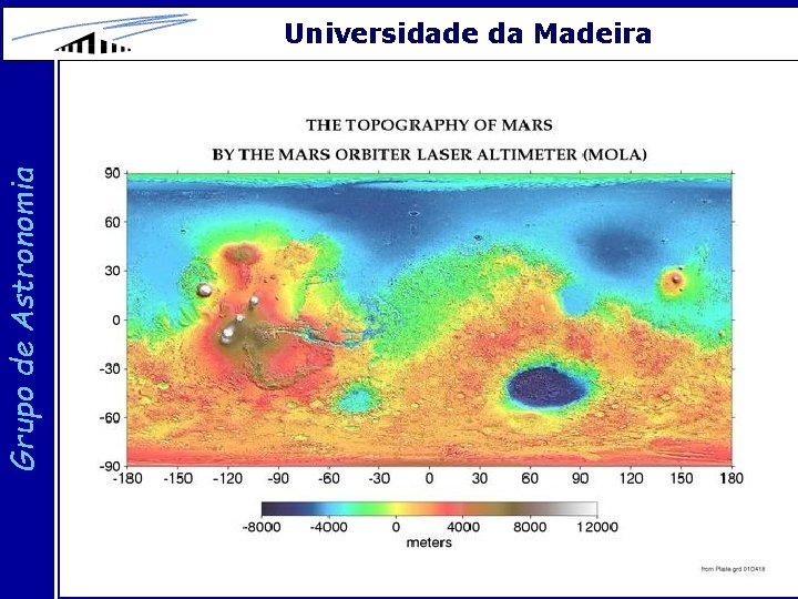 Grupo de Astronomia Universidade da Madeira 29 