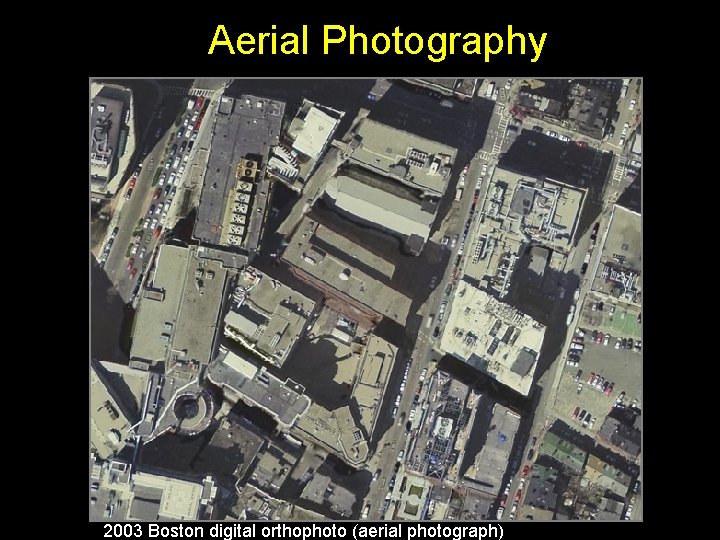 Aerial Photography 2003 Boston digital orthophoto (aerial photograph) 