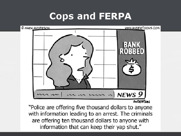 Cops and FERPA 