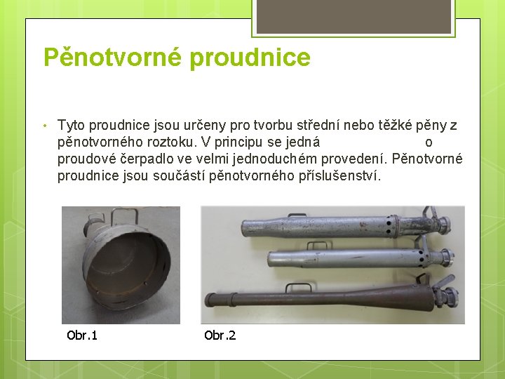 Technick Prostedky V Porn Ochran Pnotvorn Proudnice Vukov