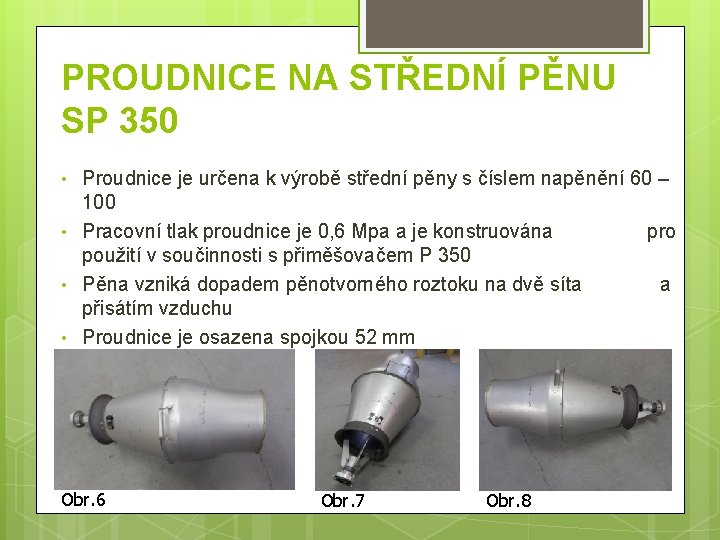 Technick Prostedky V Porn Ochran Pnotvorn Proudnice Vukov
