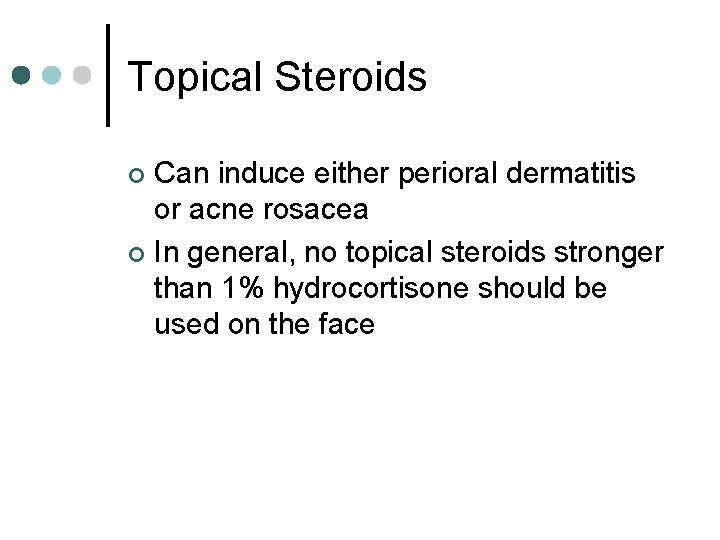 rosacea and hydrocortisone