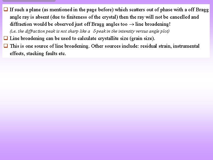 q If such a plane (as mentioned in the page before) which scatters out