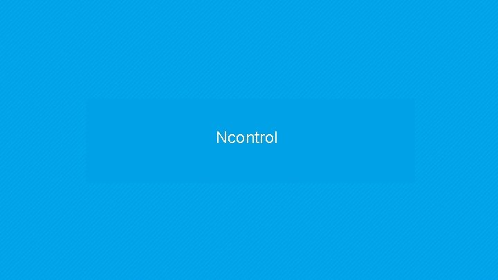 Ncontrol 