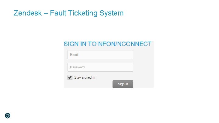 Zendesk – Fault Ticketing System 