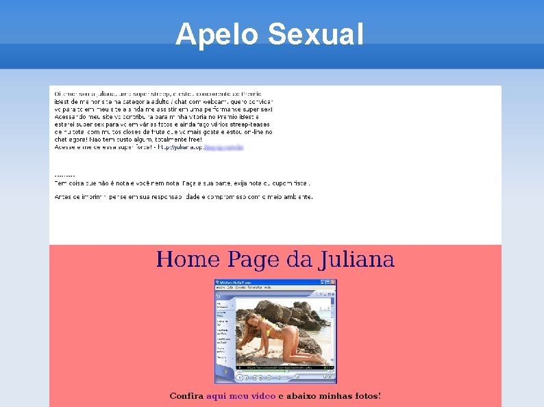 Apelo Sexual 