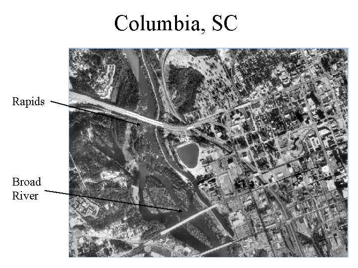 Columbia, SC Rapids Broad River 