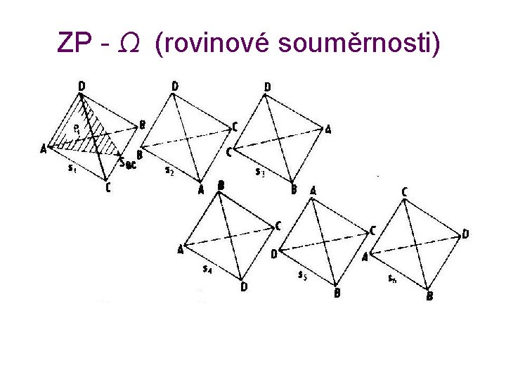 ZP - Ω (rovinové souměrnosti) 
