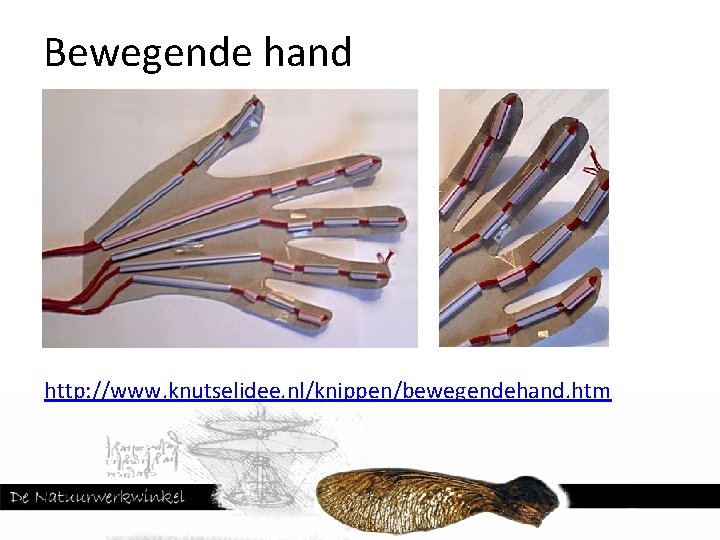 Bewegende hand http: //www. knutselidee. nl/knippen/bewegendehand. htm 