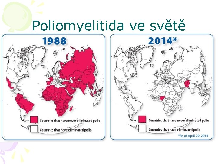 Poliomyelitida ve světě 