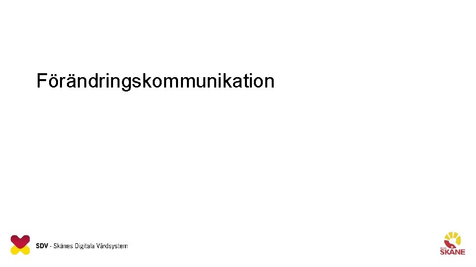 Förändringskommunikation 