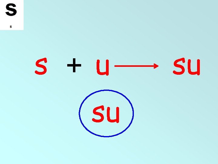 s + u su su 