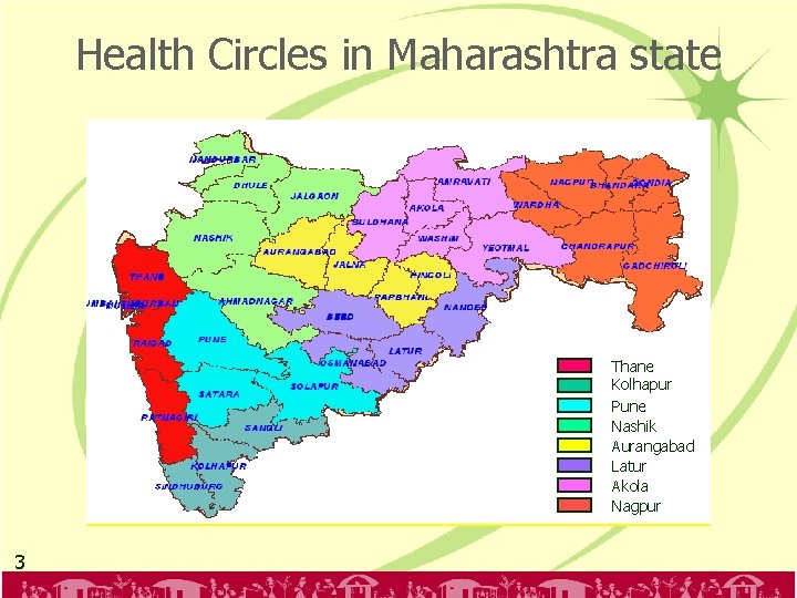 Health Circles in Maharashtra state Thane Kolhapur Pune Nashik Aurangabad Latur Akola Nagpur 3