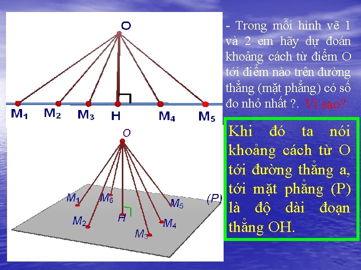 Hình 1 a Hình 2 - Trong mỗi hình vẽ 1 và 2 em