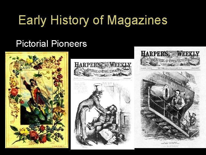 Early History of Magazines Pictorial Pioneers 