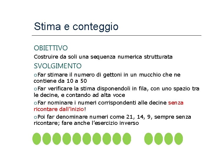 Attivit in classe Qualche esempio di proposta didattica