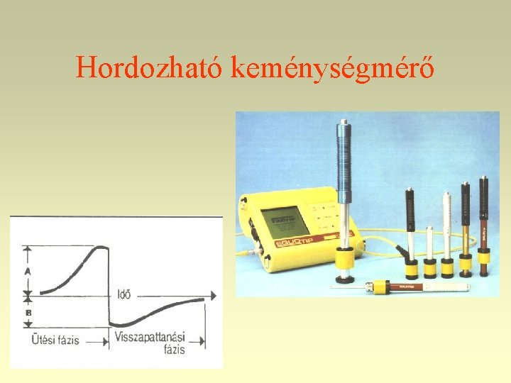 Hordozható keménységmérő Hordozható keménységmérő
