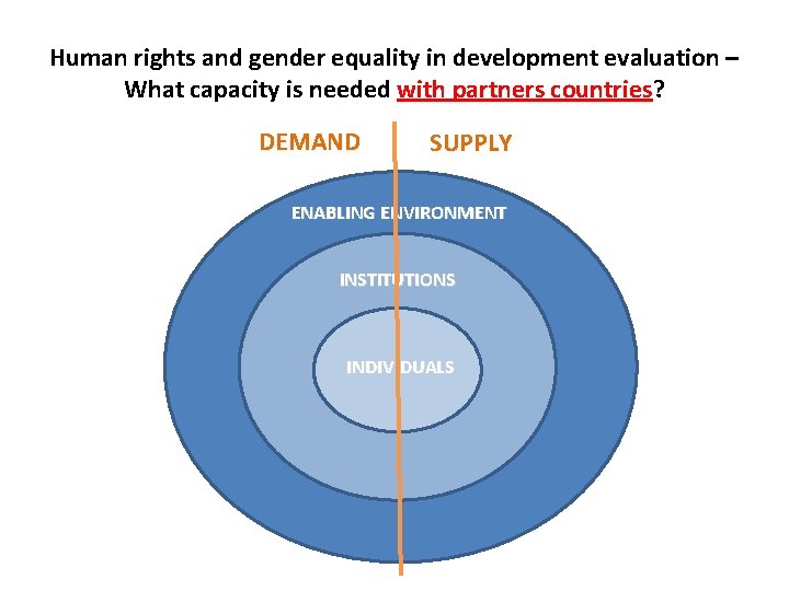 Human rights and gender equality in development evaluation