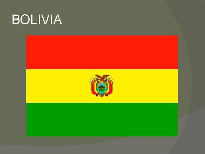 BOLIVIA 