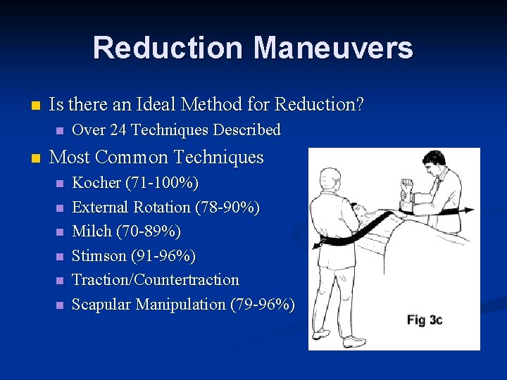 Reduction Maneuvers n Is there an Ideal Method for Reduction? n n Over 24