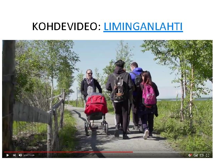 KOHDEVIDEO: LIMINGANLAHTI 