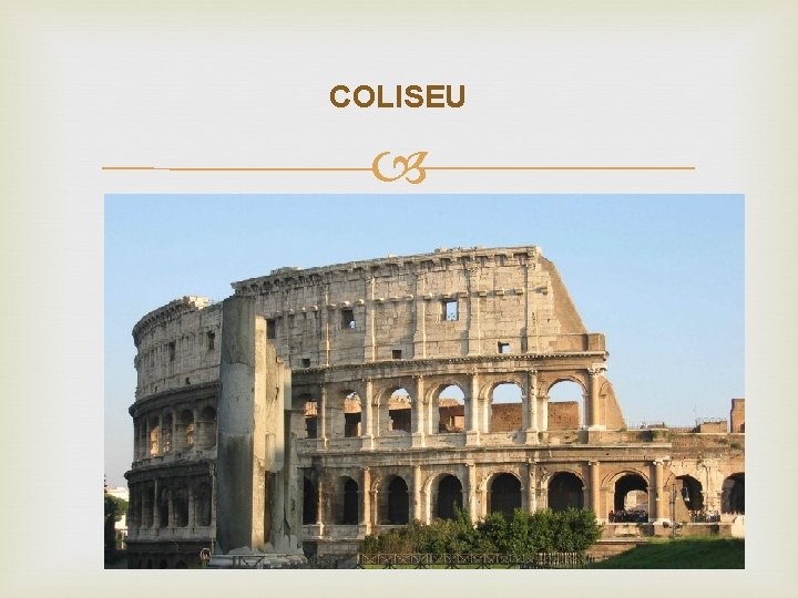 COLISEU COLISEU