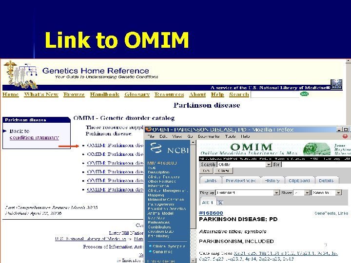 Link to OMIM 29 